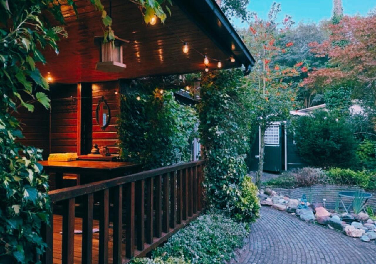 "De Jungle" Chalet Met Veranda Op Ijsselheide Hattemerbroek Veluwe 外观 照片