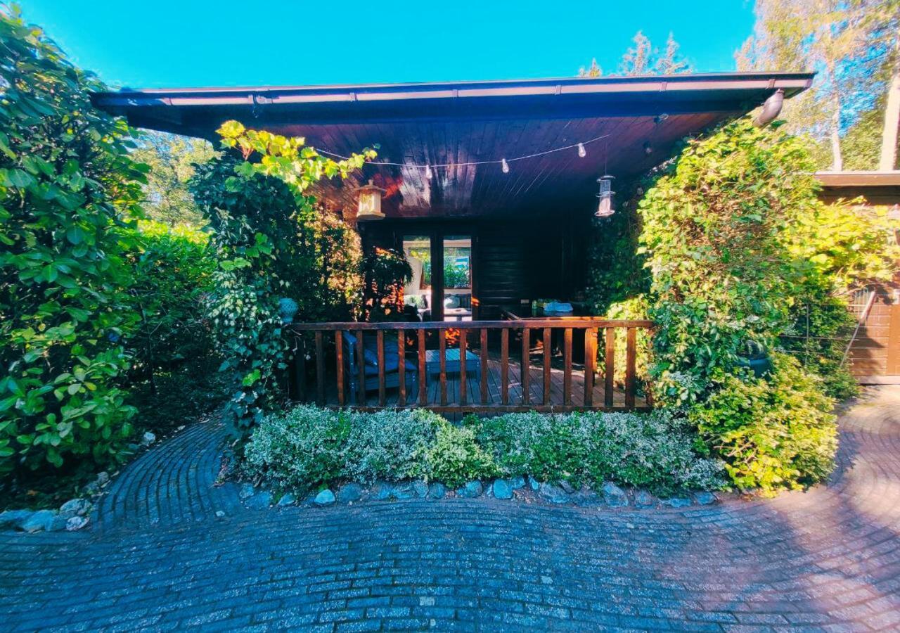 "De Jungle" Chalet Met Veranda Op Ijsselheide Hattemerbroek Veluwe 外观 照片